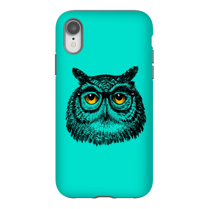 iPhone Xr StrongFit Intellectuowl by Mitxel Gonzalez