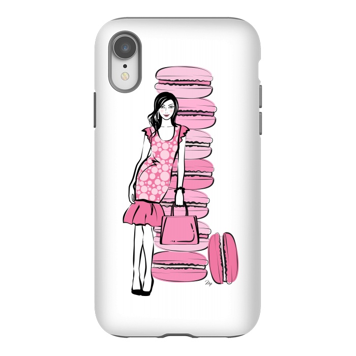 iPhone Xr StrongFit Macaron Lover by Martina