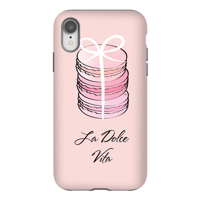 iPhone Xr StrongFit Macarons Life  by Martina