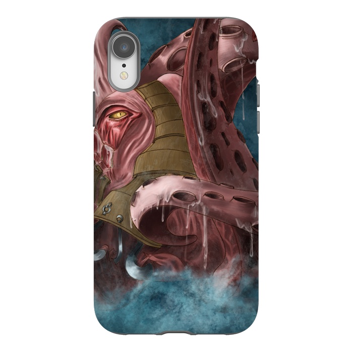 iPhone Xr StrongFit Kraken by Alejandro Orjuela