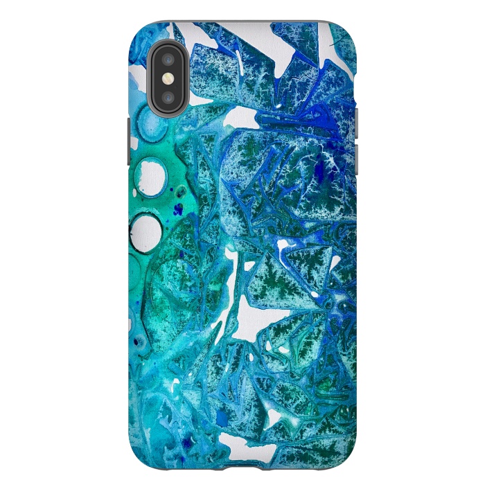 iPhone Xs Max StrongFit Sea Leaves by ANoelleJay