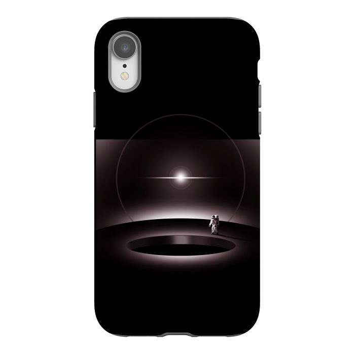 iPhone Xr StrongFit Black Hole by Steven Toang