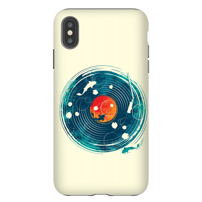 iPhone Xs Max StrongFit Pond of Music by Steven Toang