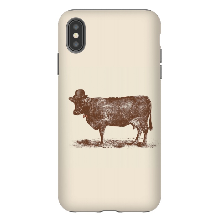 iPhone Xs Max StrongFit Cow Cow Nut by Florent Bodart