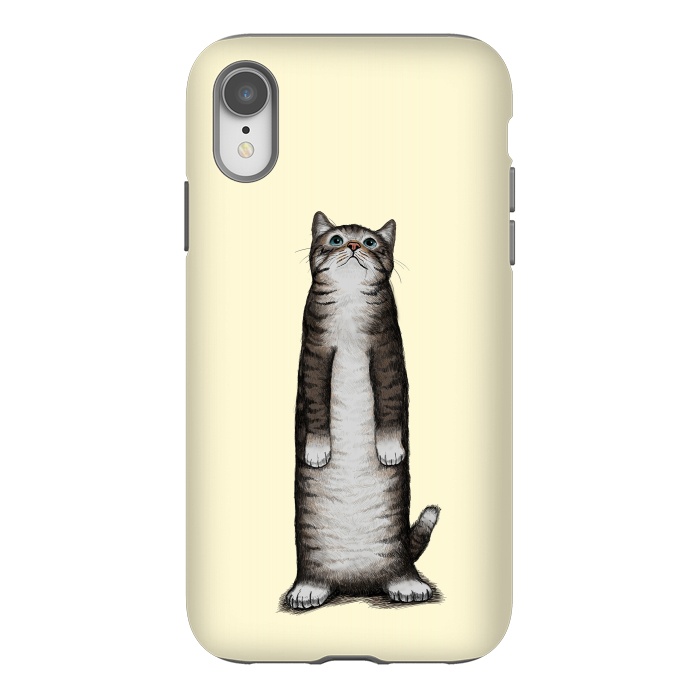 iPhone Xr StrongFit Look Cat by Tummeow