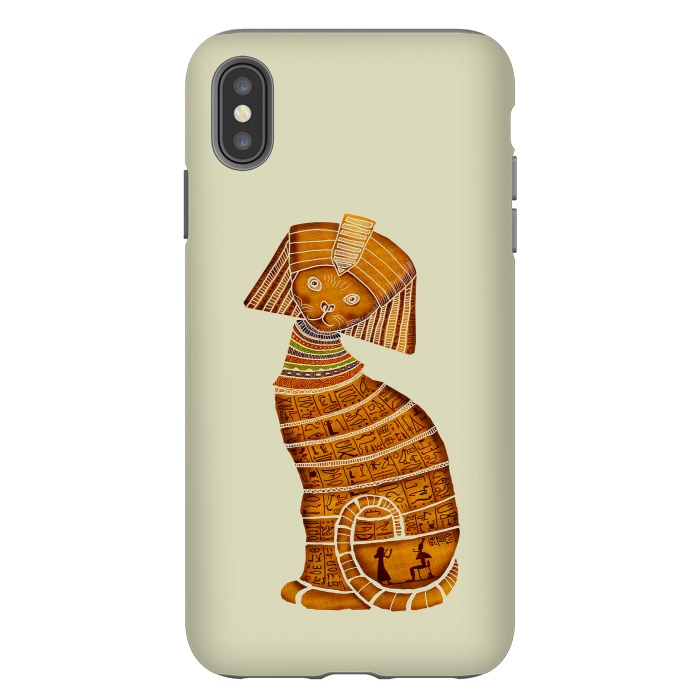 iPhone Xs Max StrongFit Sphinx Cat by Tummeow
