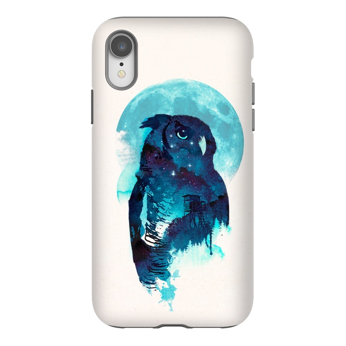 iPhone Xr StrongFit Midnight Owl by Róbert Farkas