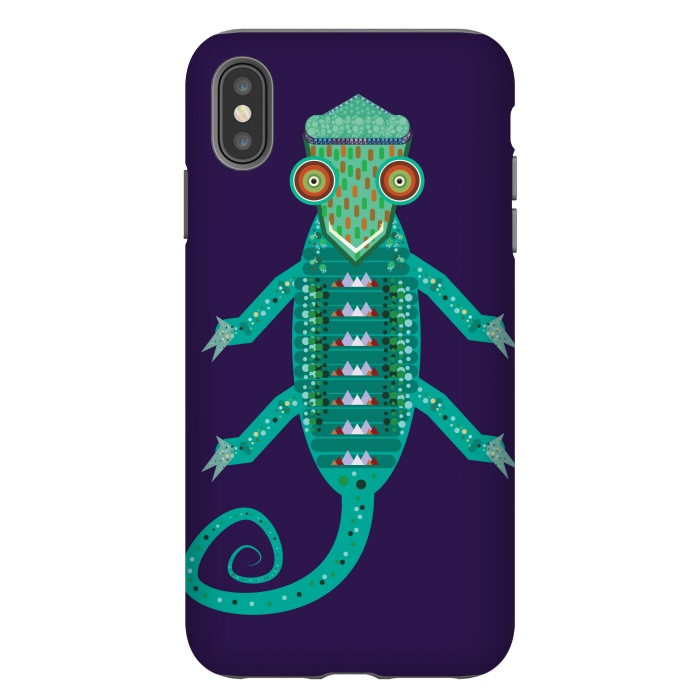 iPhone Xs Max StrongFit chameleon by Parag K
