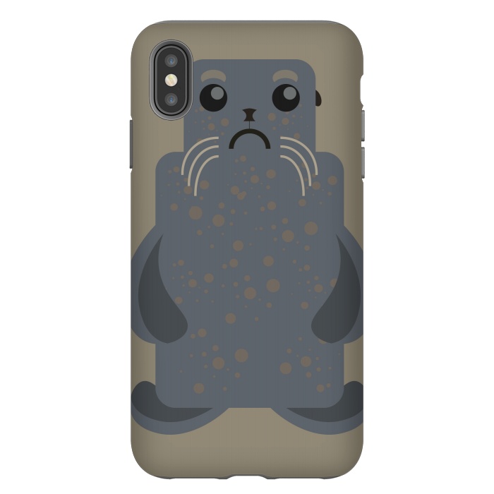 iPhone Xs Max StrongFit Sea lion by Parag K