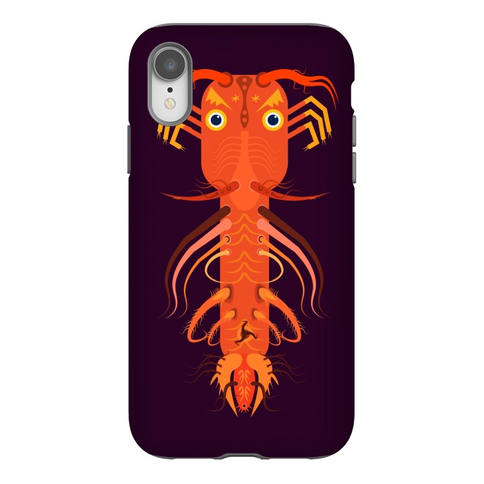 iPhone Xr StrongFit Prawn by Parag K