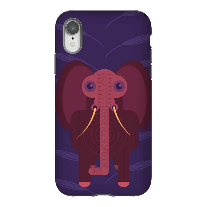 iPhone Xr StrongFit Elephant  by Parag K