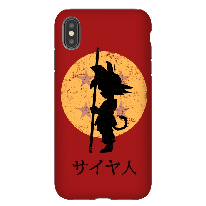 iPhone Xs Max StrongFit Looking for the dragon balls by Denis Orio Ibañez