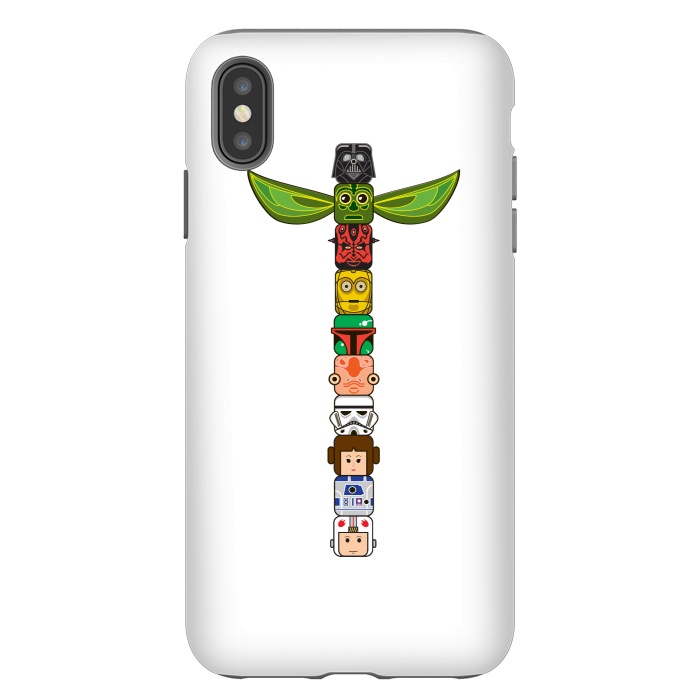 iPhone Xs Max StrongFit Star Wars Totem by Manos Papatheodorou
