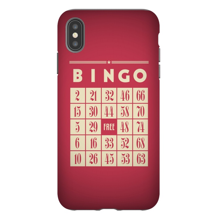 iPhone Xs Max StrongFit Bingo! by Dellán