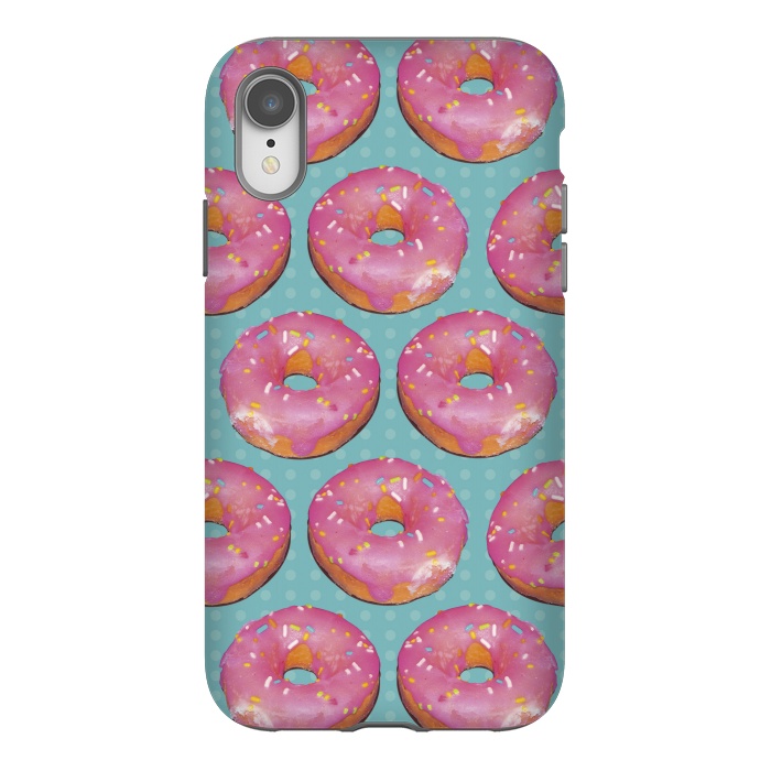 iPhone Xr StrongFit Mini Donuts by Dellán