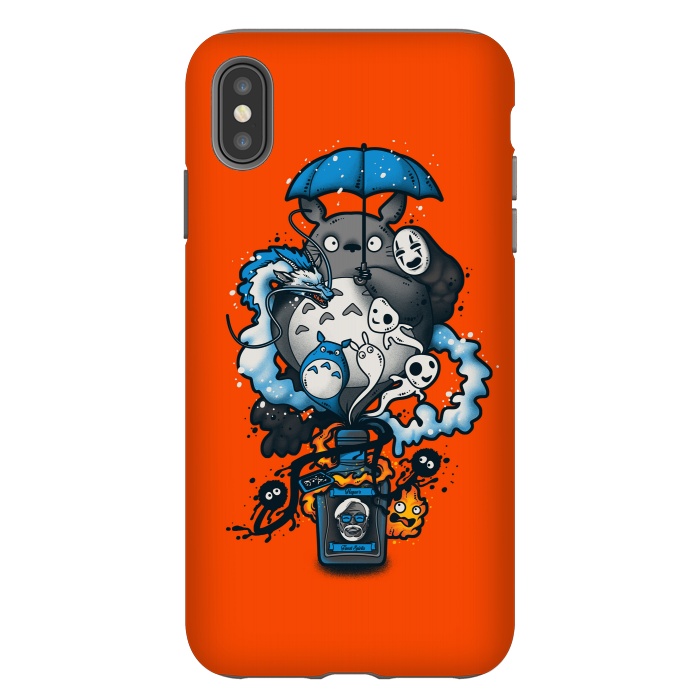 iPhone Xs Max StrongFit Bottled Spirits by Q-Artwork