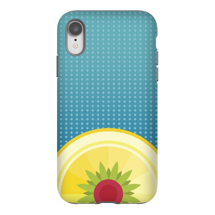 iPhone Xr StrongFit Blue Hawaii by Dellán