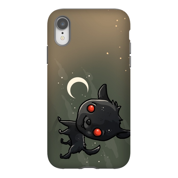 iPhone Xr StrongFit Cute Black Shuck by Q-Artwork