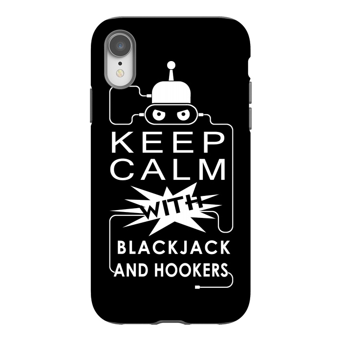 iPhone Xr StrongFit KEEP CALM by RAIDHO
