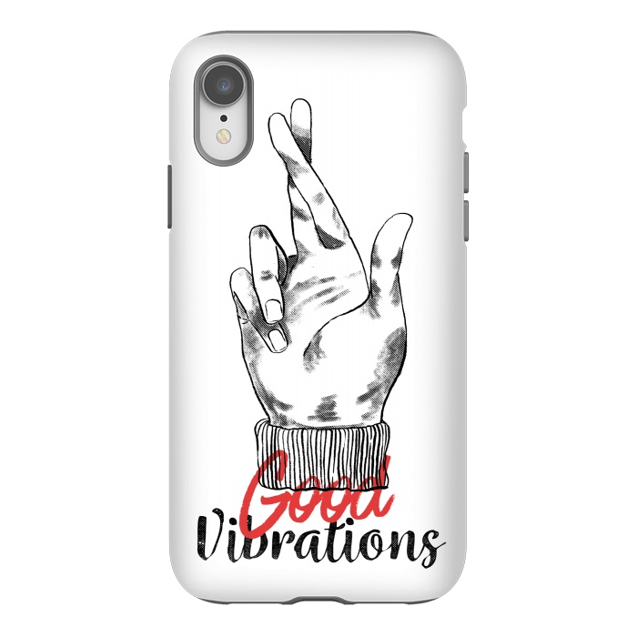 iPhone Xr StrongFit Good Vibrations by Ilustrata