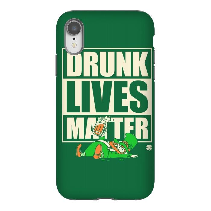 iPhone Xr StrongFit Drunk Lives Matter by Vó Maria
