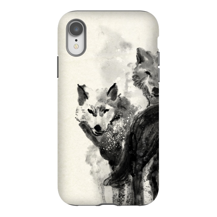 iPhone Xr StrongFit Wolf by 38 Sunsets