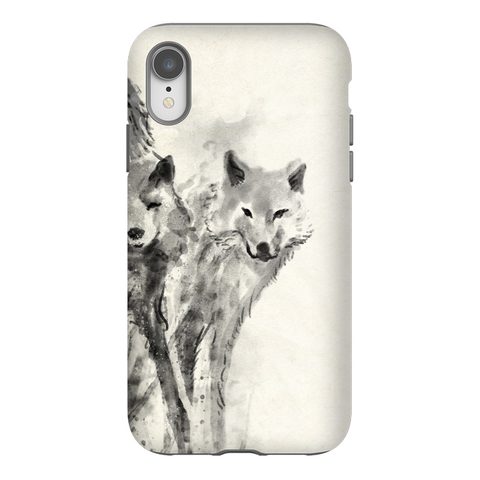 iPhone Xr StrongFit Wild Wolf by 38 Sunsets