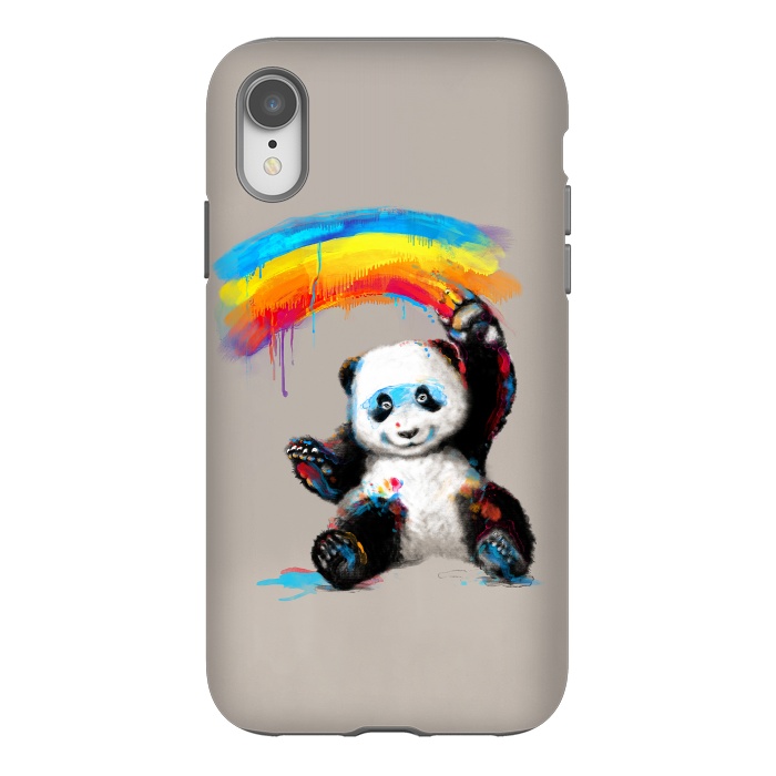 iPhone Xr StrongFit Giant Painter by 38 Sunsets