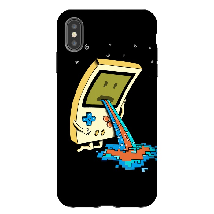 iPhone Xs Max StrongFit Vomit retro by Coffee Man