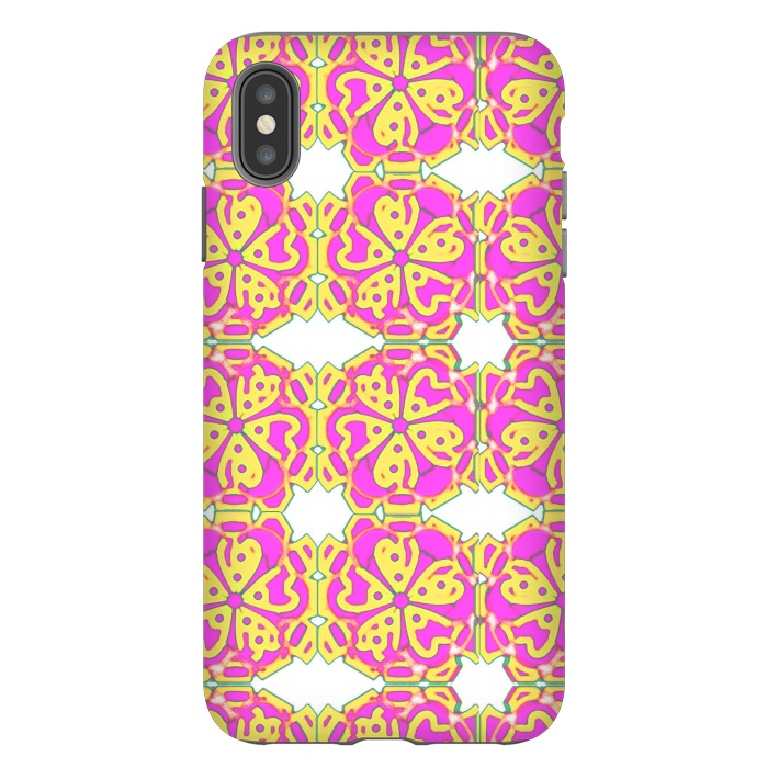 iPhone Xs Max StrongFit The Spirit of the Flower by Bettie * Blue
