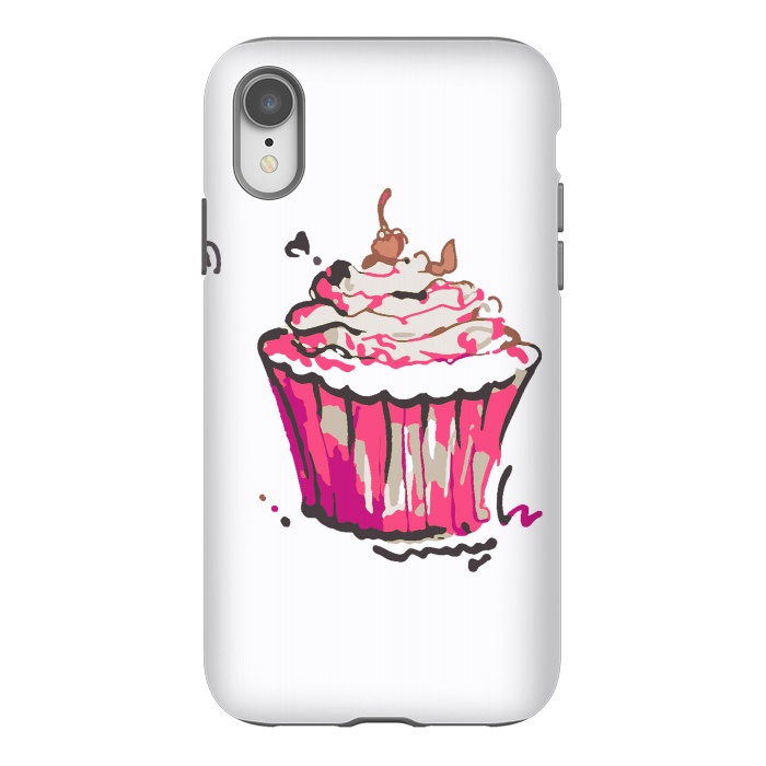 iPhone Xr StrongFit Cup Cake by MUKTA LATA BARUA