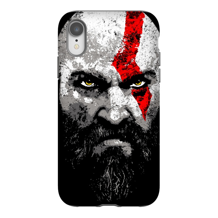 iPhone Xr StrongFit Kratos by Mitxel Gonzalez
