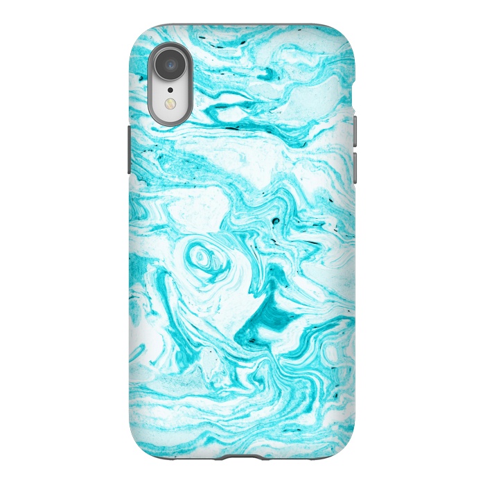 iPhone Xr StrongFit Ocean Blue Marble by Uma Prabhakar Gokhale