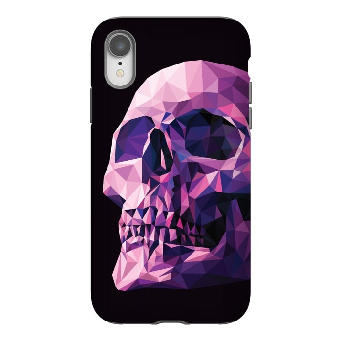 iPhone Xr StrongFit Skull by Roland Banrévi