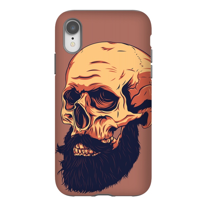 iPhone Xr StrongFit Mr. Skull by Roland Banrévi