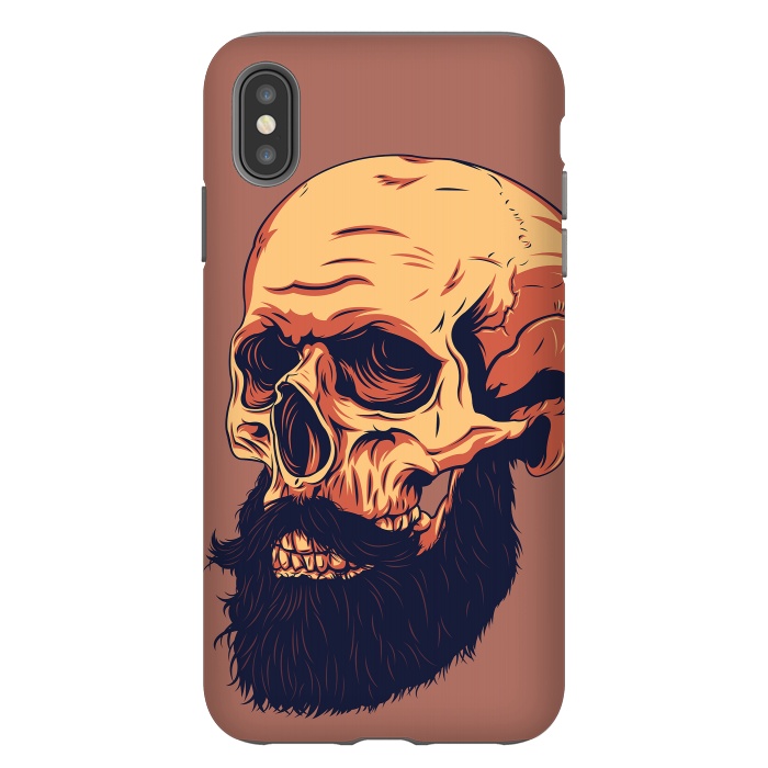 iPhone Xs Max StrongFit Mr. Skull by Roland Banrévi