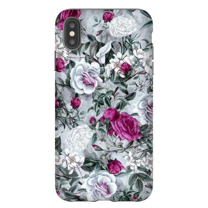 iPhone Xs Max StrongFit Floral Pattern V by Riza Peker