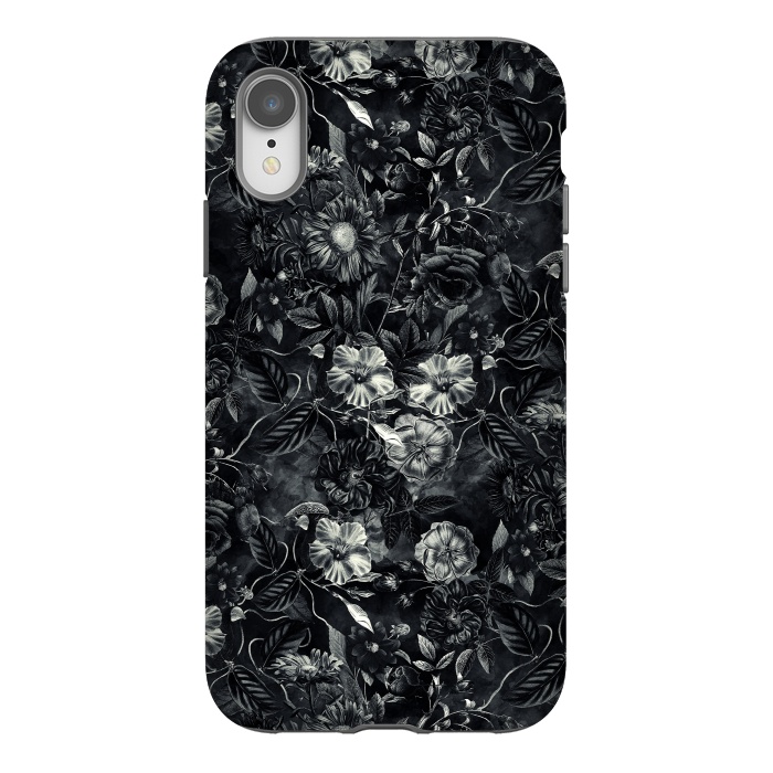 iPhone Xr StrongFit Floral Pattern IX by Riza Peker