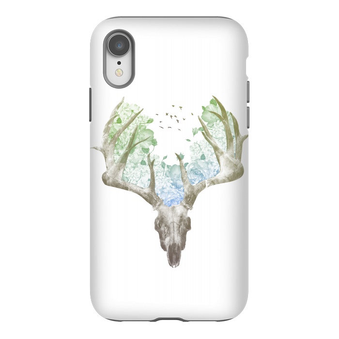 iPhone Xr StrongFit Deer Skull by Rui Faria