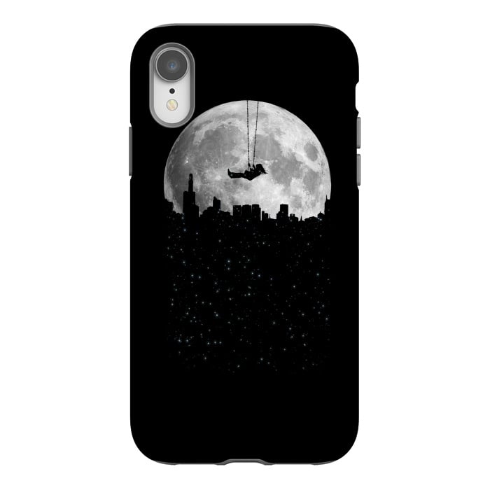 iPhone Xr StrongFit Moon Swing by Rui Faria