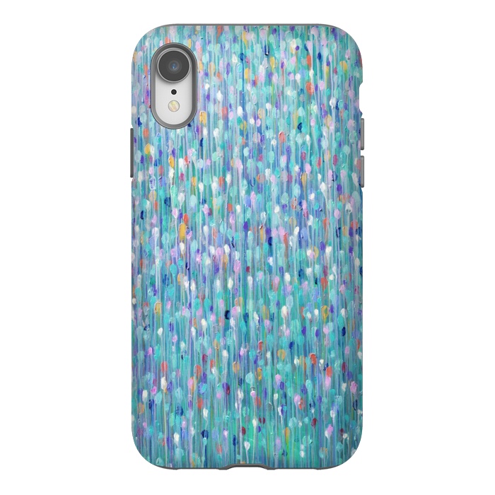 iPhone Xr StrongFit Sparkly Water by Helen Joynson