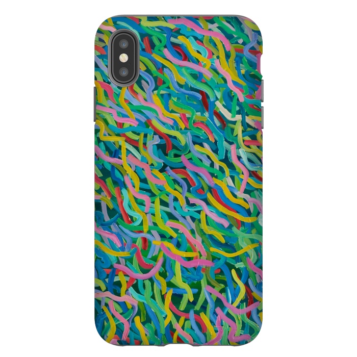 iPhone Xs Max StrongFit Colour is Cool by Helen Joynson