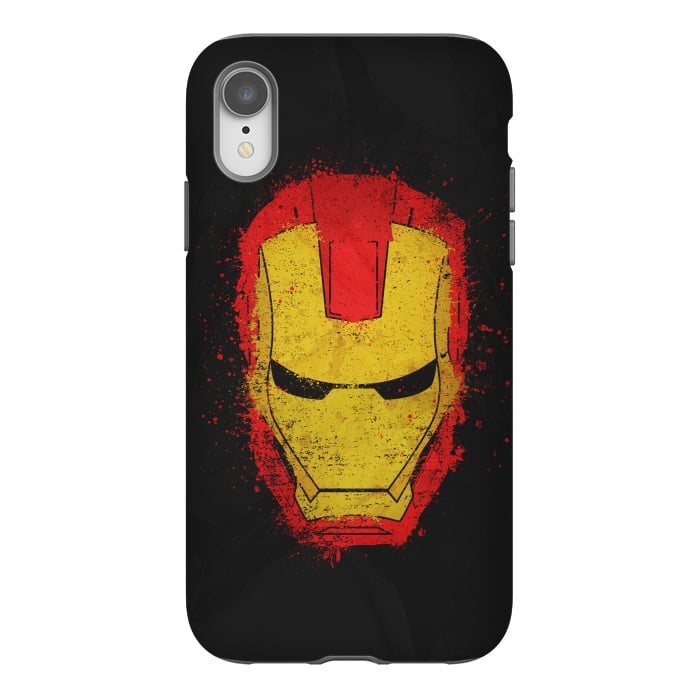 iPhone Xr StrongFit Iron Man splash por Sitchko