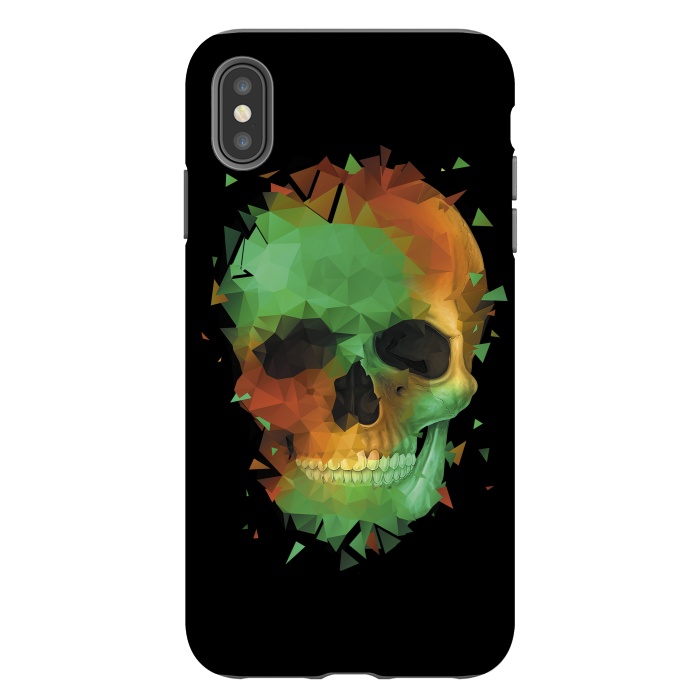 iPhone Xs Max StrongFit Geometry Reconstruction Skull by Sitchko