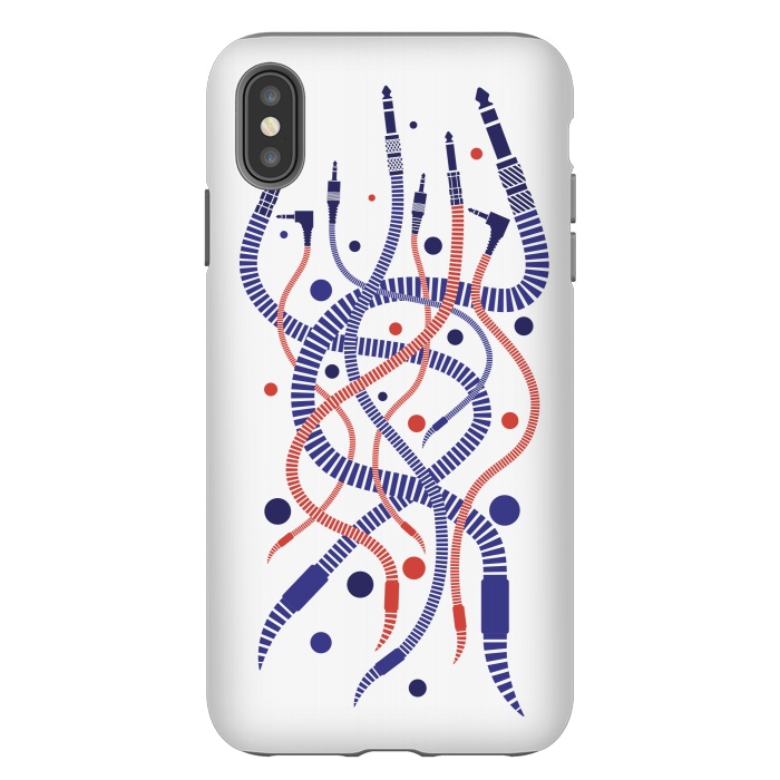 iPhone Xs Max StrongFit Jackworms by Sitchko