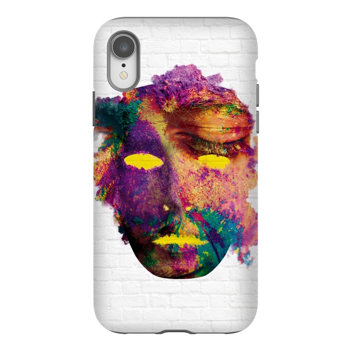 iPhone Xr StrongFit Holi Mask by Sitchko