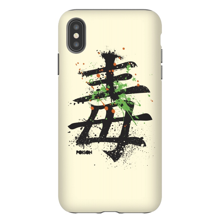 iPhone Xs Max StrongFit Hieroglyph "Poison" by Sitchko