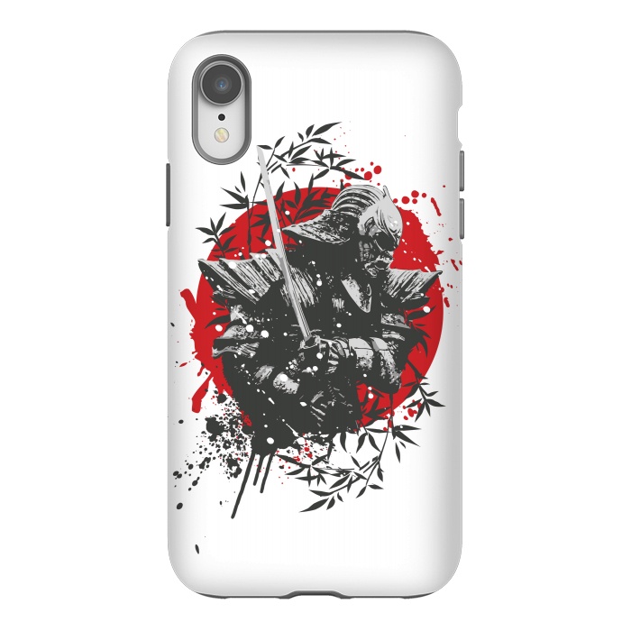 iPhone Xr StrongFit Black Samurai by Sitchko
