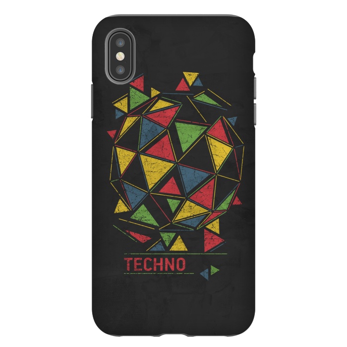 iPhone Xs Max StrongFit Techno by Sitchko