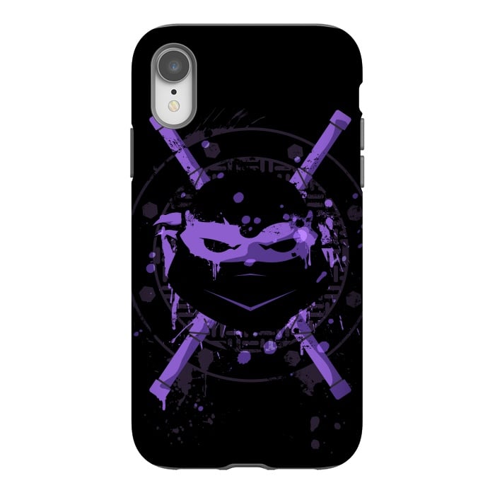 iPhone Xr StrongFit Donatello Turtle by Sitchko